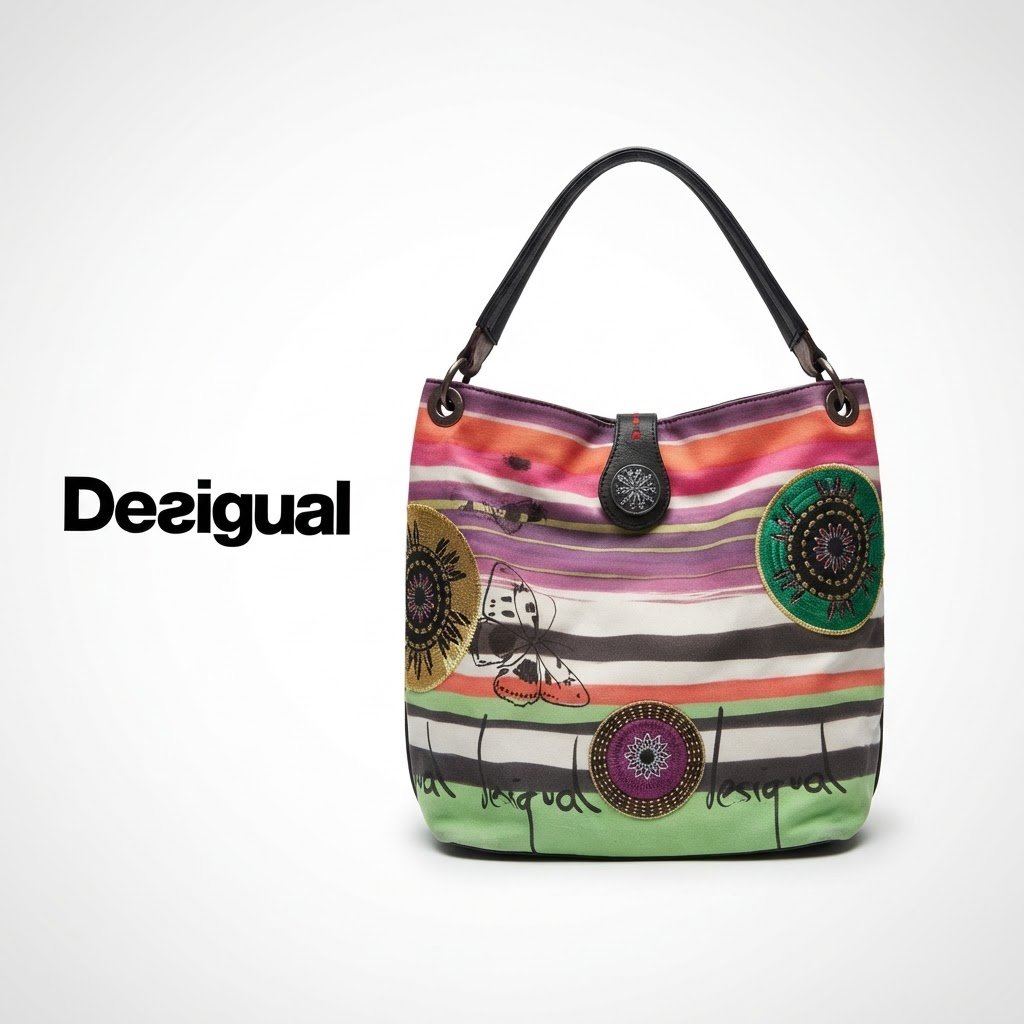 SAC DESIGUAL AUTHENTIQUE AVEC NUMÉRO DE LA SÉRIE NEUF AVEC ÉTIQUETTE 