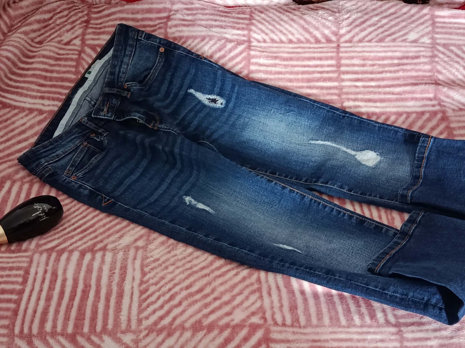 Jean Skinny Bleu Destroy – Taille W28
