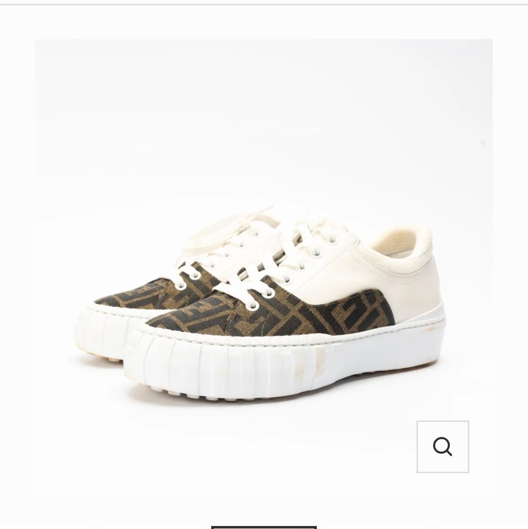 Baskets enfant fendi authentique 