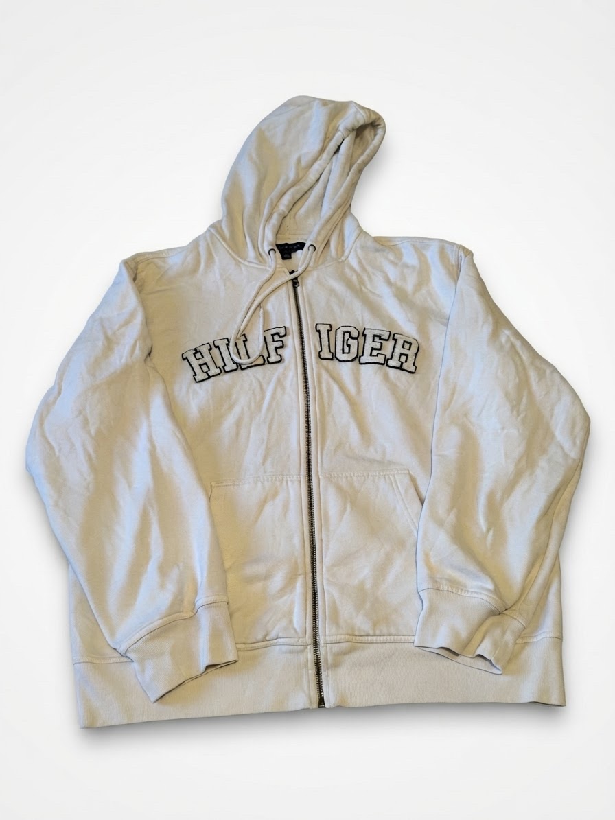 Tommy Hilfiger 2010 Spellout Zip Hoodie  Size L