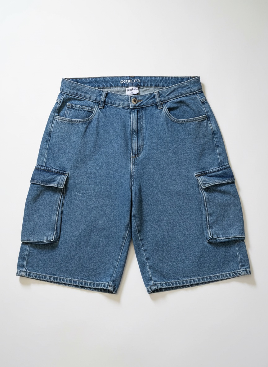 PageOne Cargo Short Jeans.  Size 40 eu