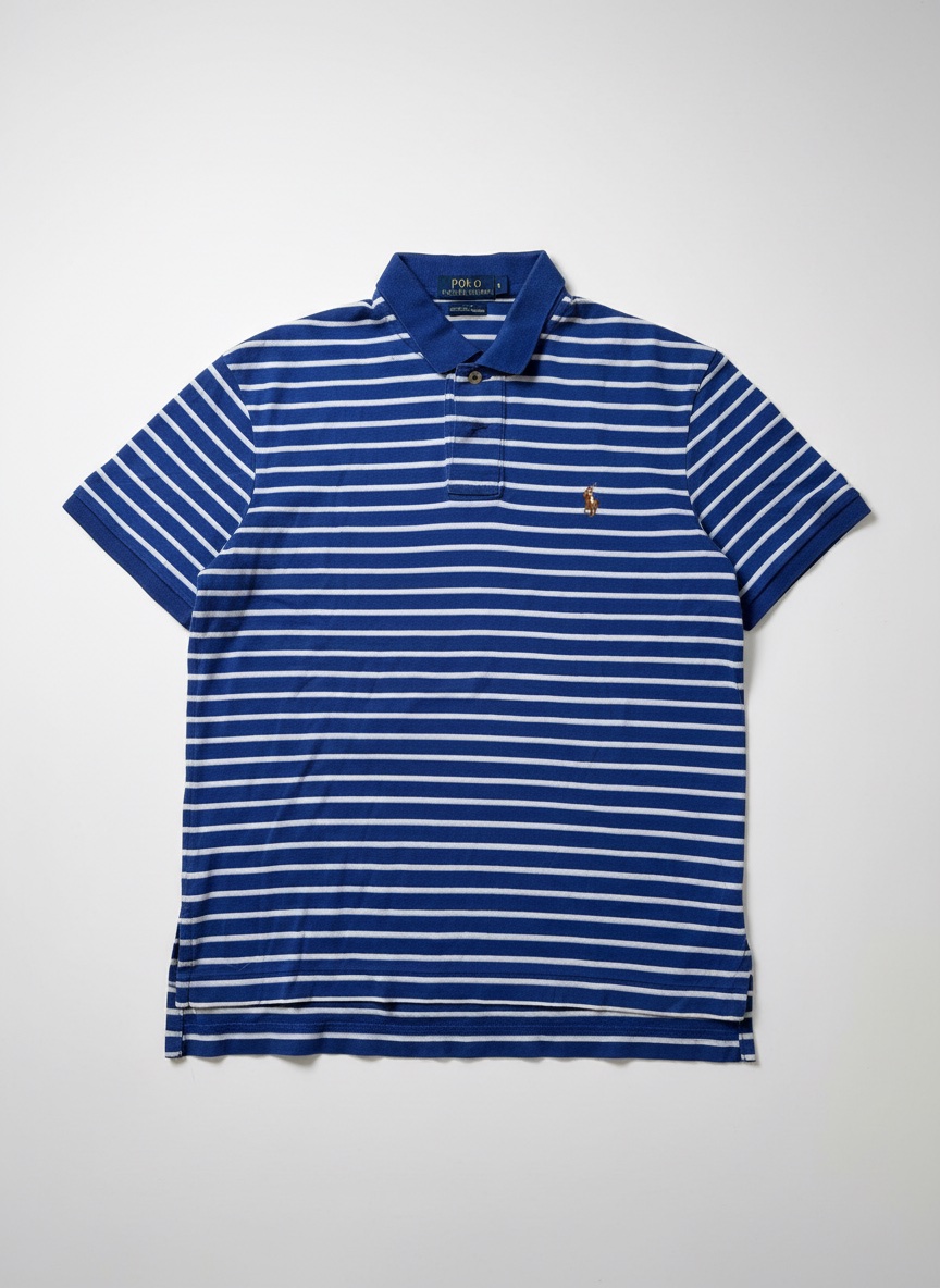 Polo Ralph Lauren Striped Soft Cotton Polo Shirt  Size S