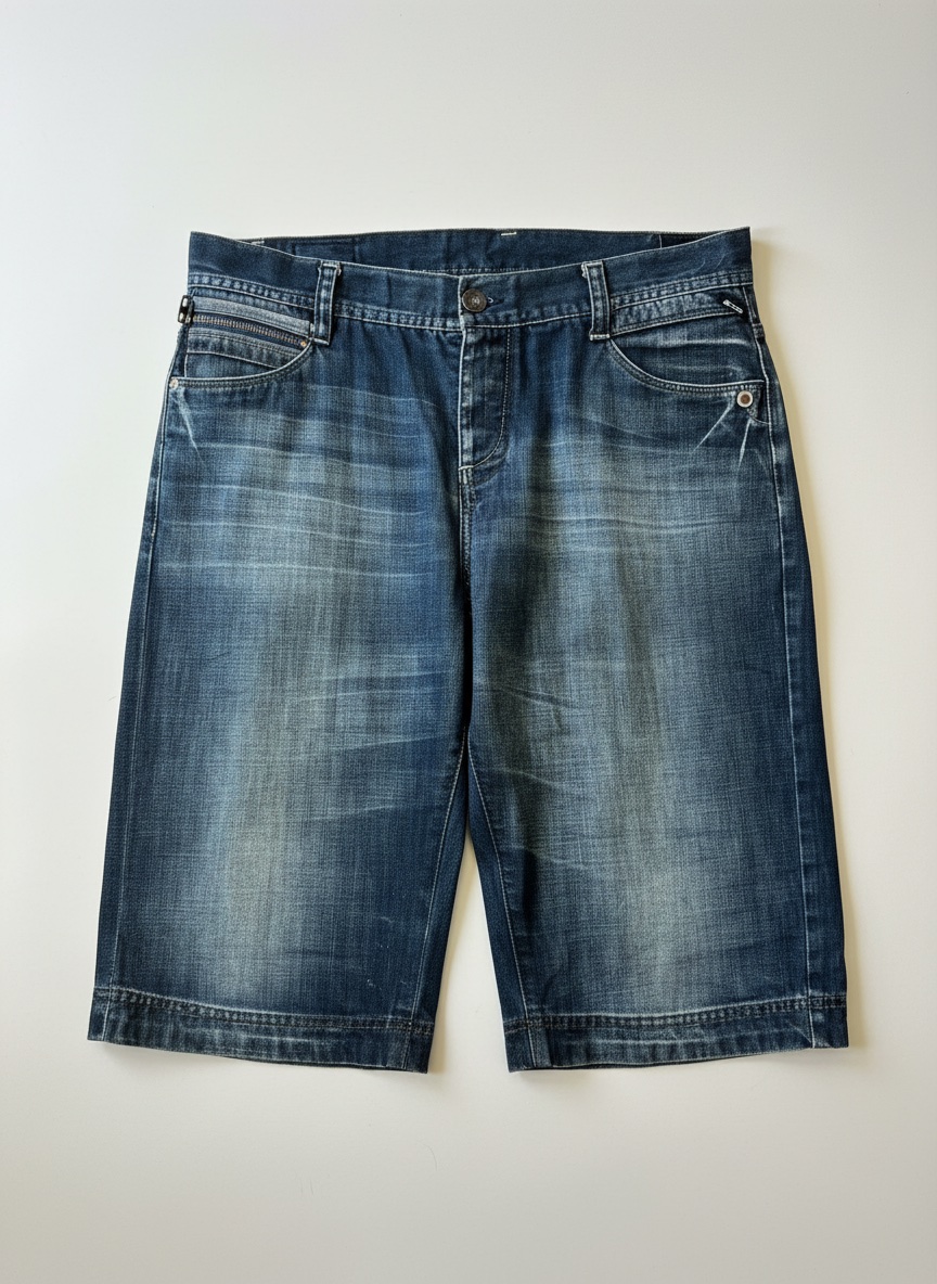 Jack & Jones Clark Four Knickers JJ 125 Denim Jorts Size XL
