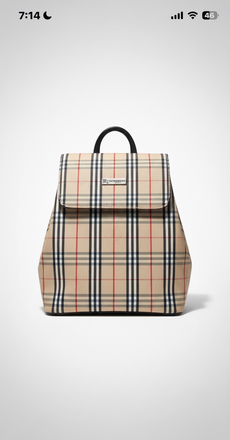 Sac à dos Burberry vintage