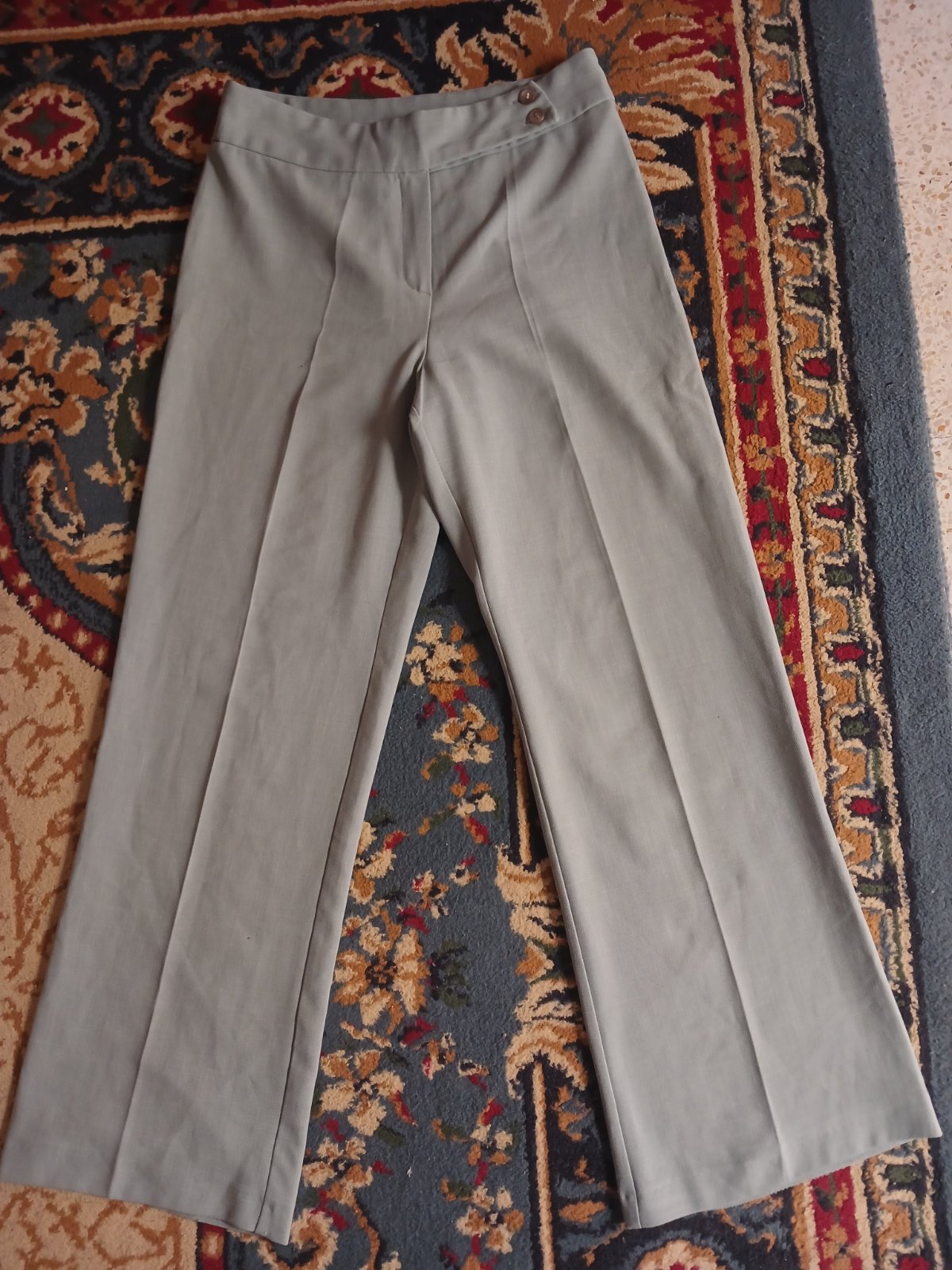 Pantalon large posé 
