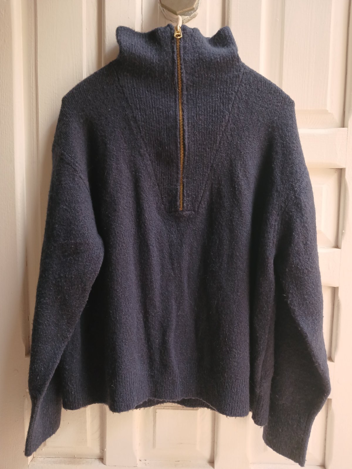 Pull en maille zippé 