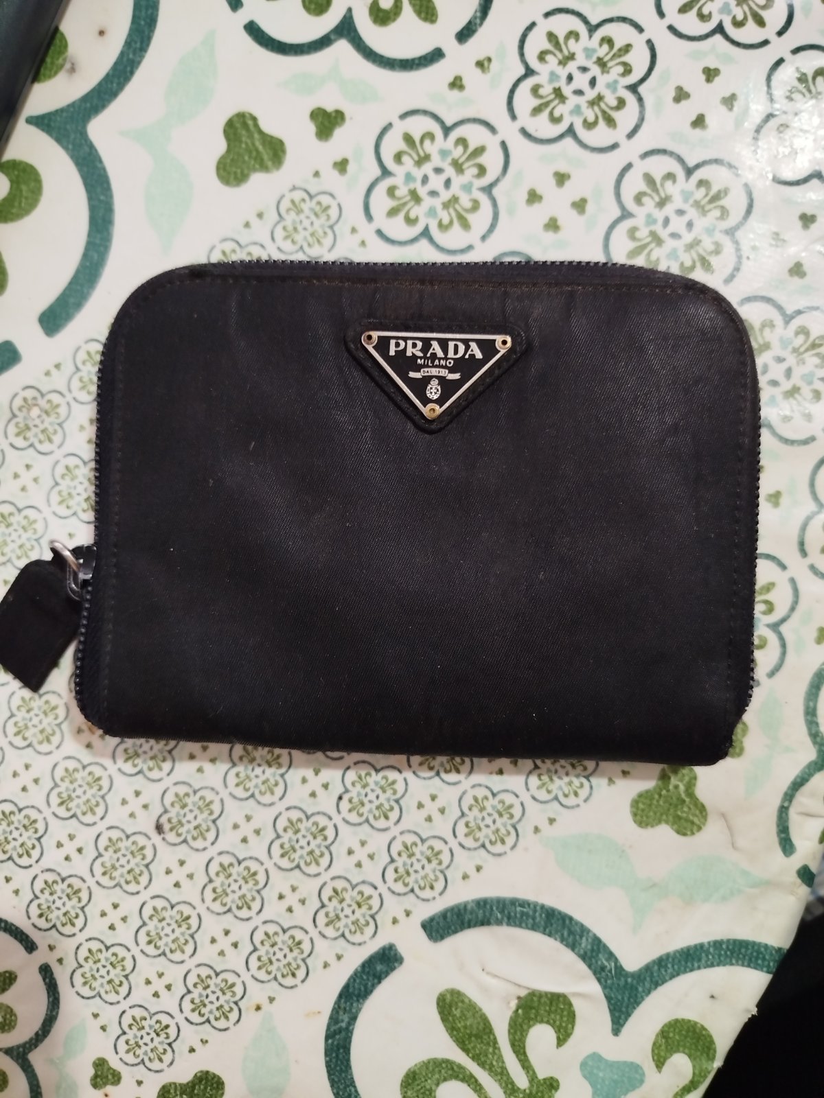 Portefeuille prada nylon