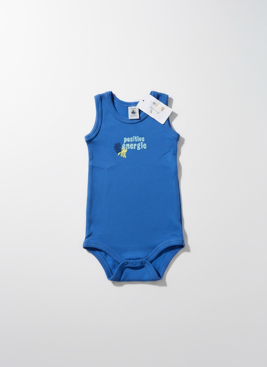 Boddie sans manches Petit bateau |3mois
