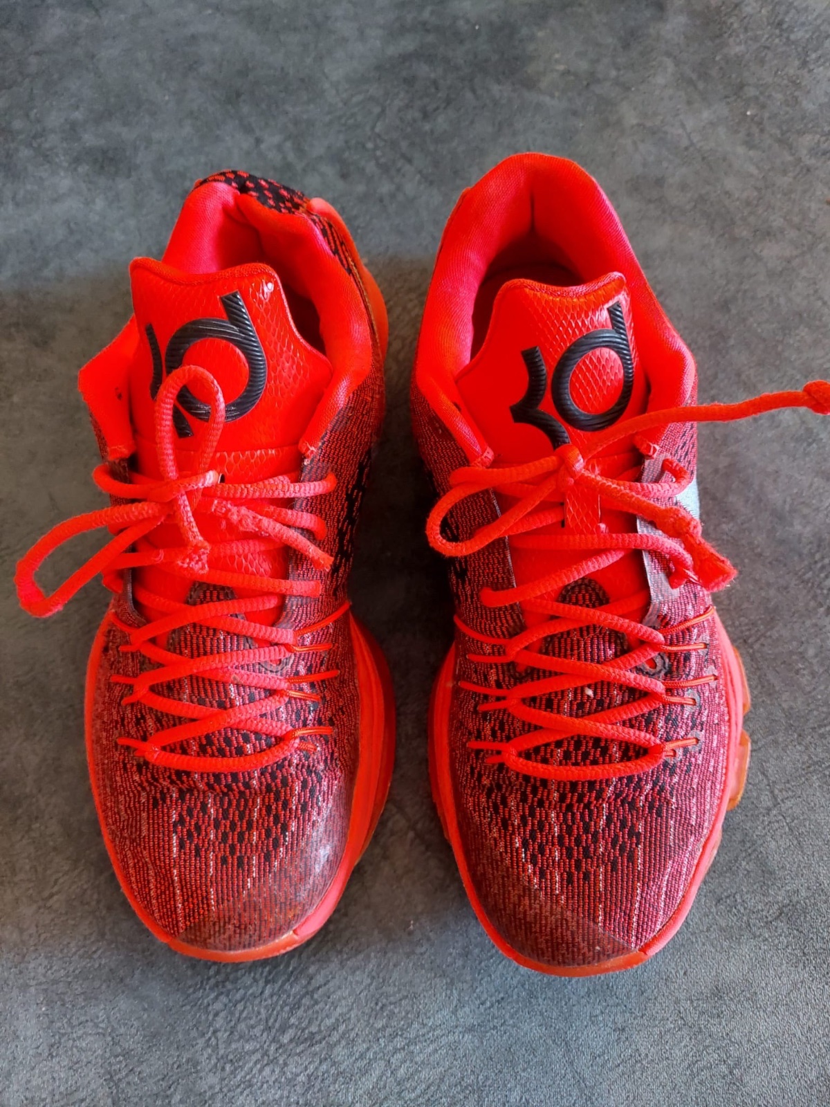 Baskets Nike KD orange
