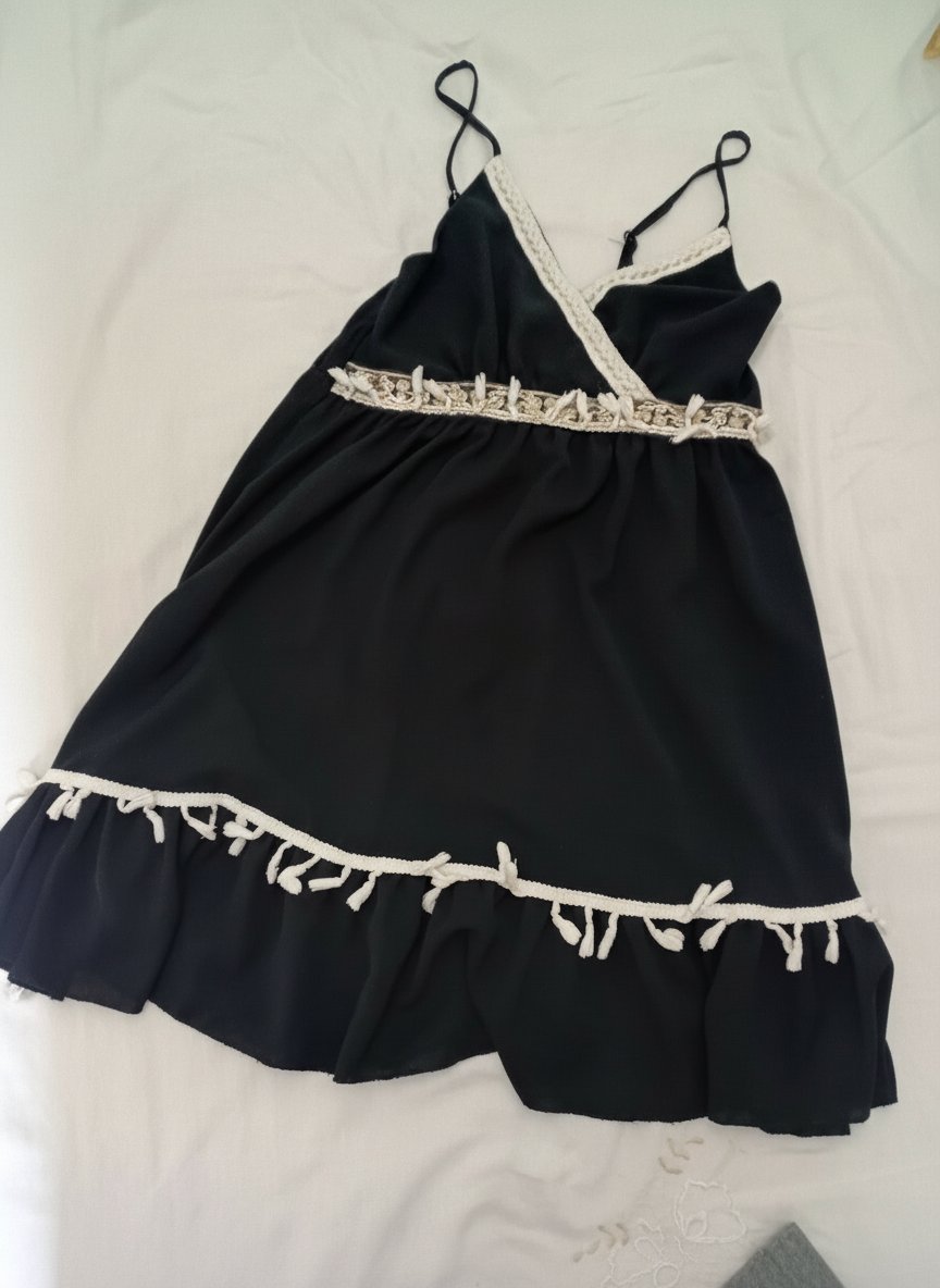Robe d'été noire 