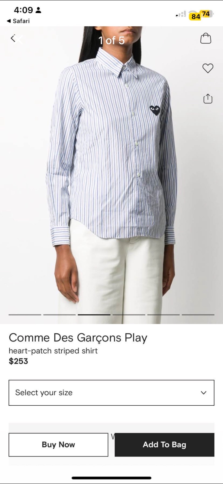 🔥COMME DES GARCONS PLAY🔥FEMME