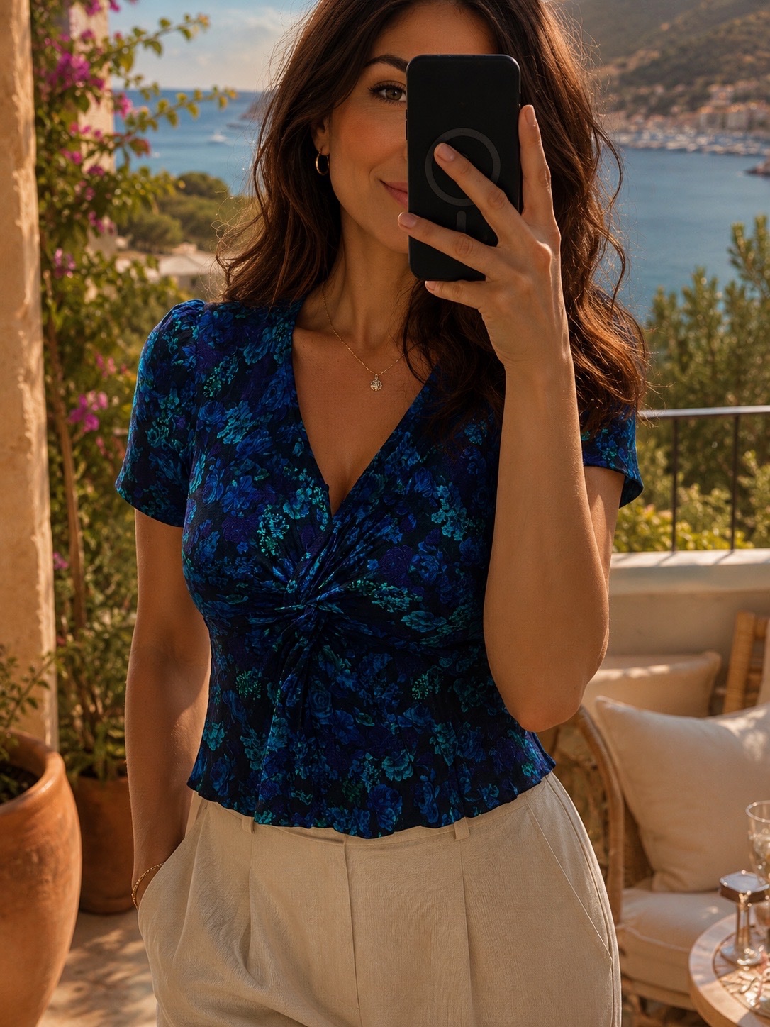Chemise bleu 