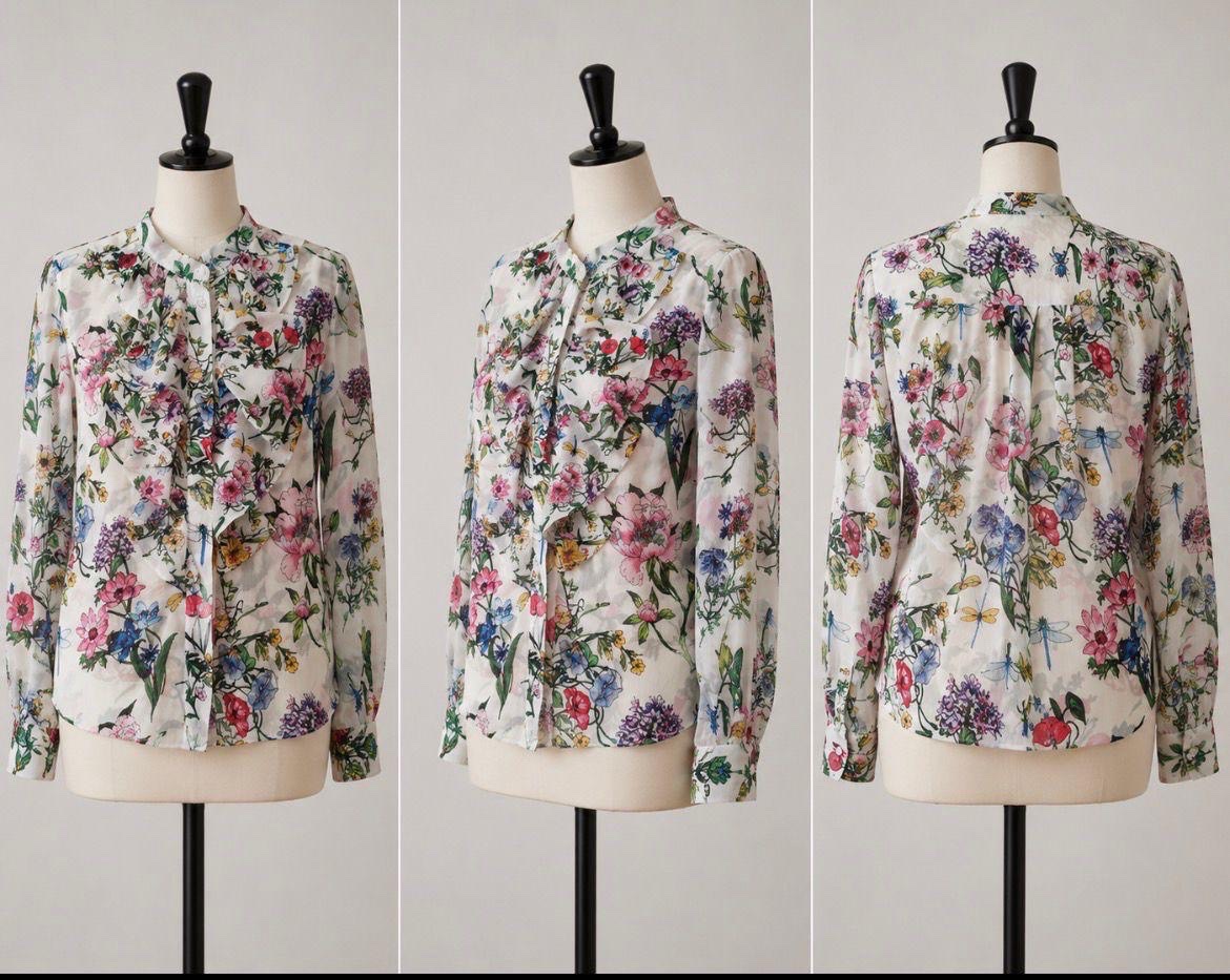 Chemise fleuri