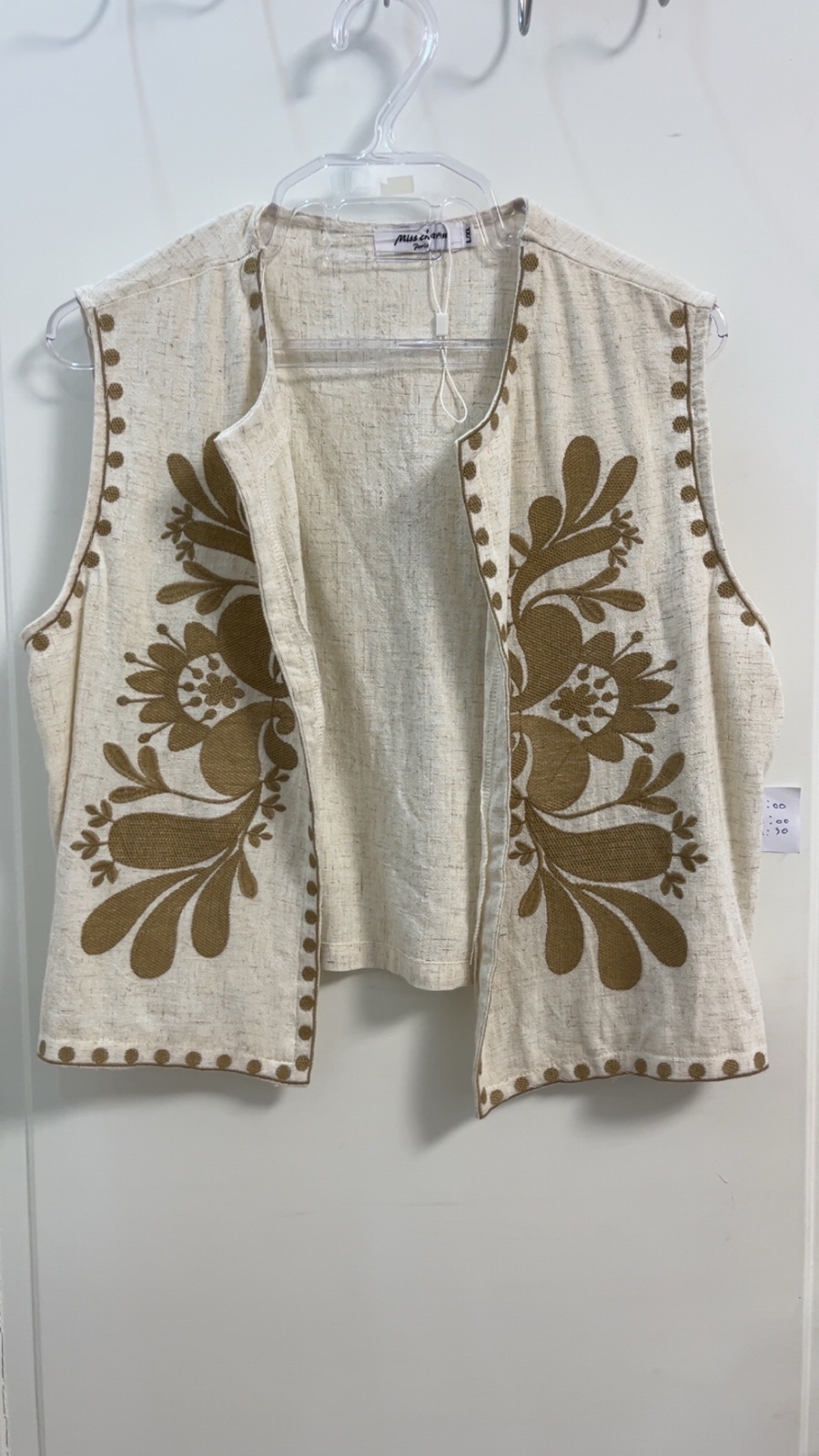 Gilet sans mache 