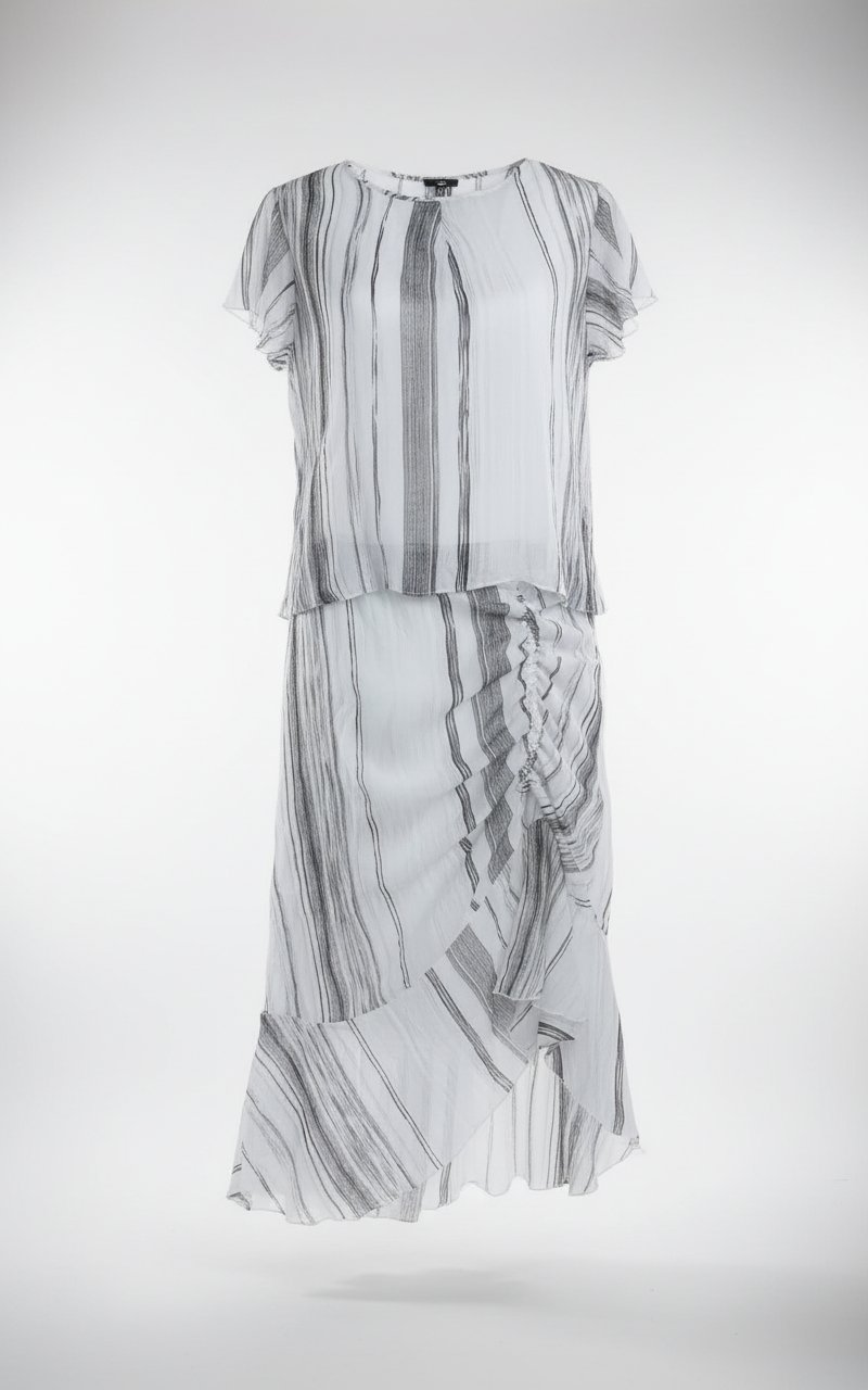 Ensemble chemise et jupe importé 