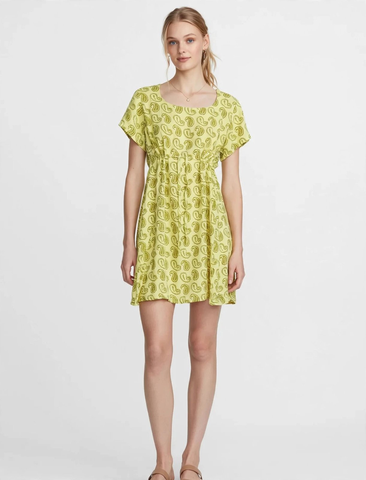 Robe d'été Jaune Neuve avec étiquette