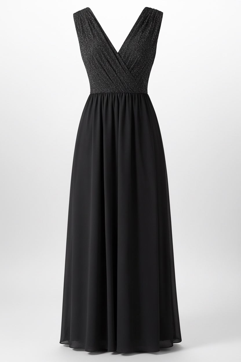 Robe noire lang