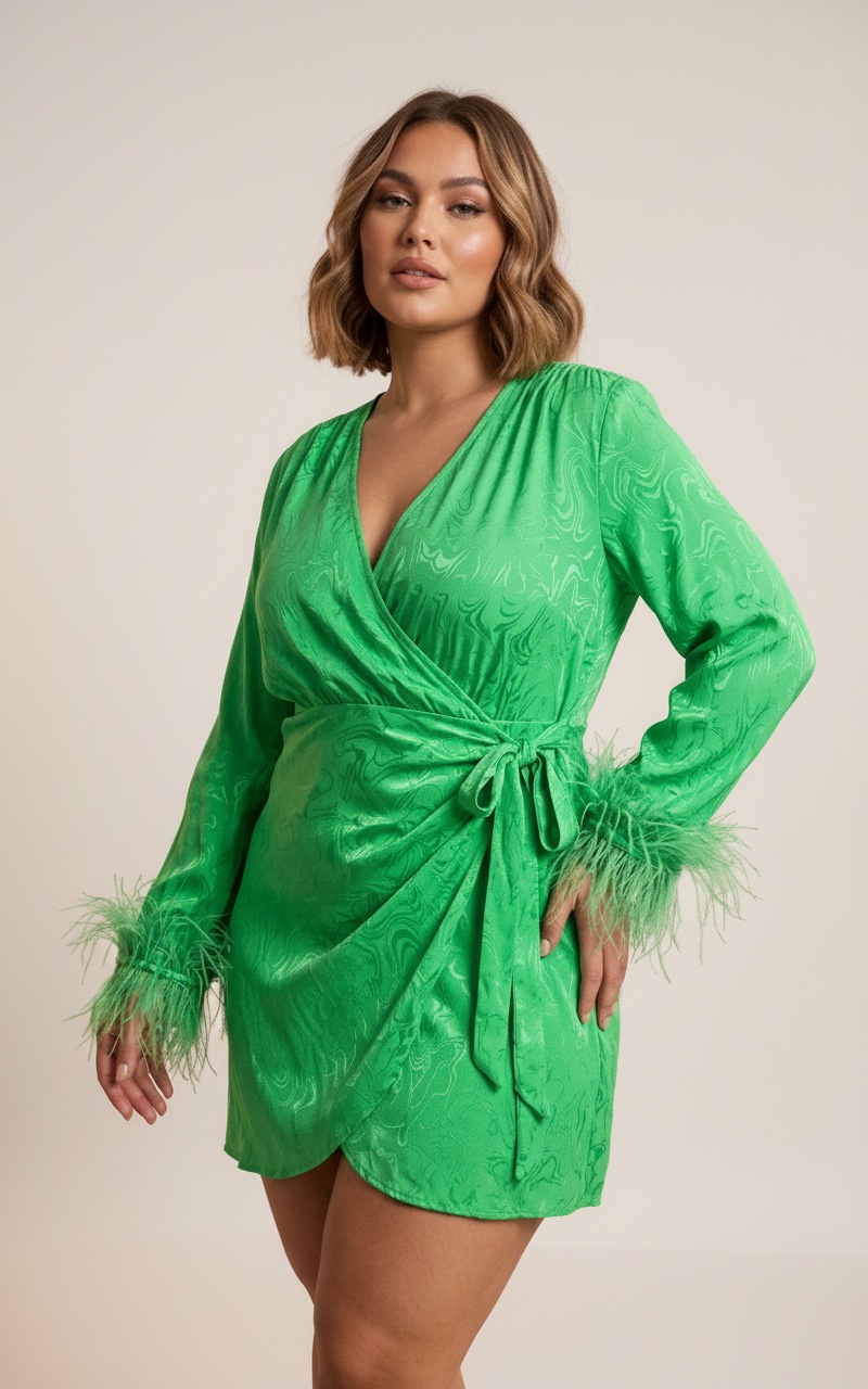 Robe verte, soirée Italia