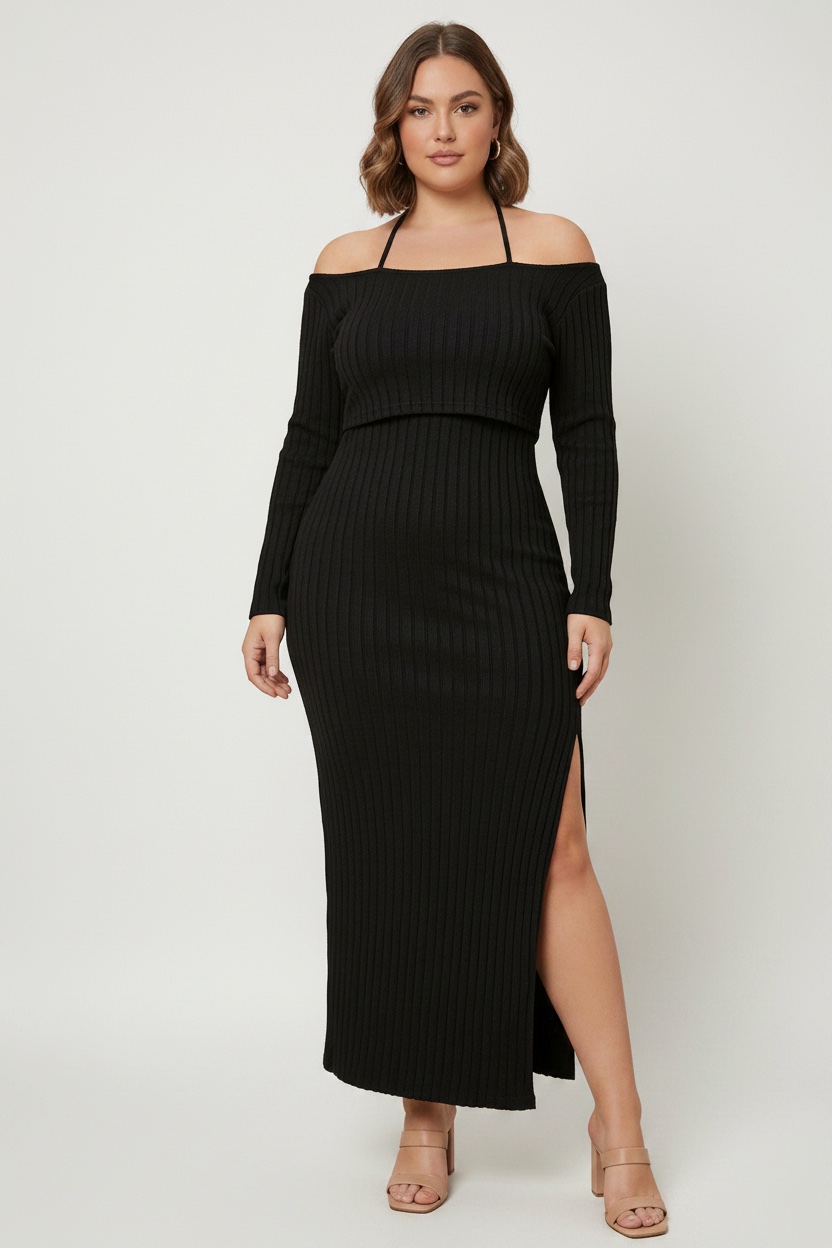 Robe noire تمشي شتي وصيف جديدة 
