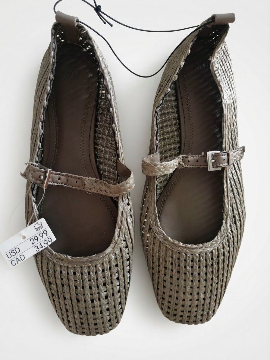 Ballerine H&M avec ticket 