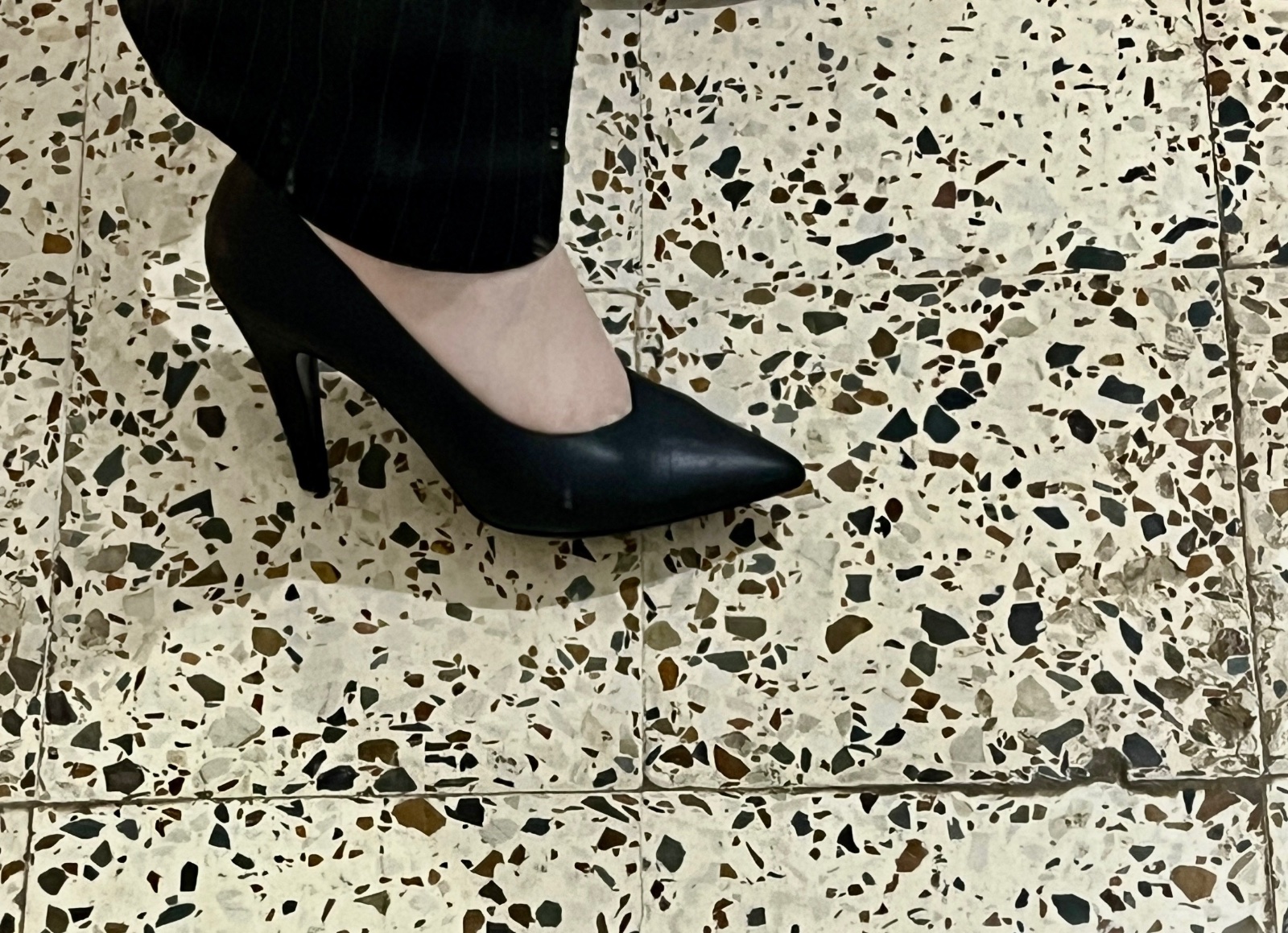 Talon noir chic , de la marque :TWINSET Milano , pointure 39