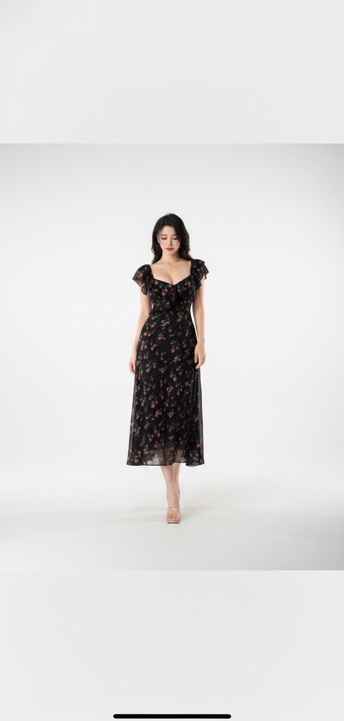 Robe floral