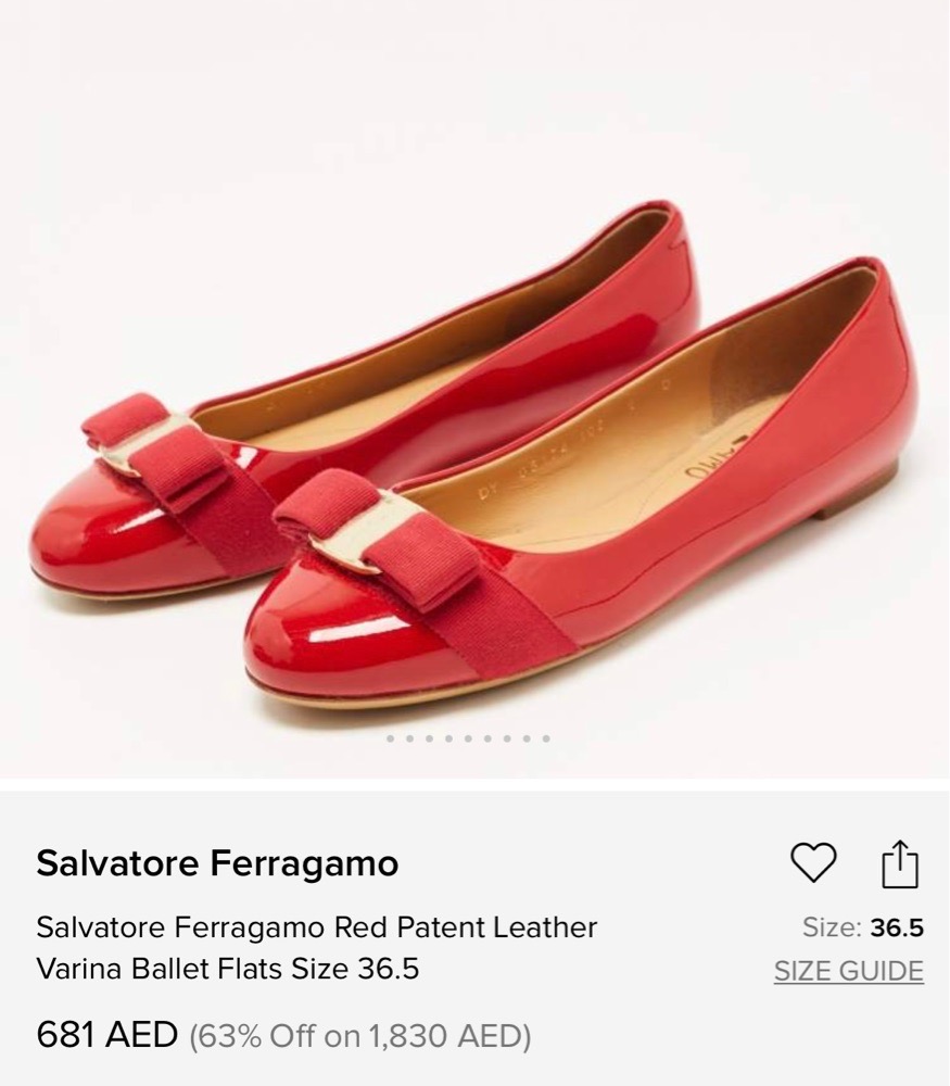 Ballerines SalvatoreFerragamo 36