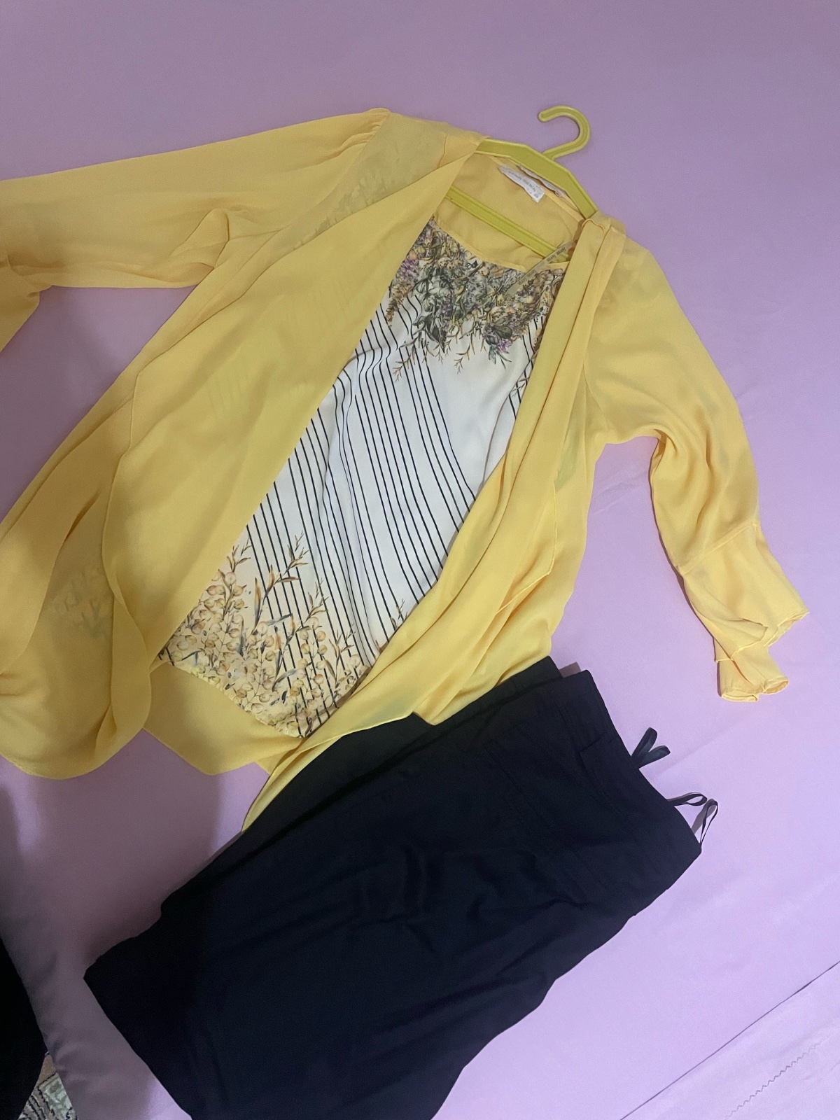 Set chemise et pull 