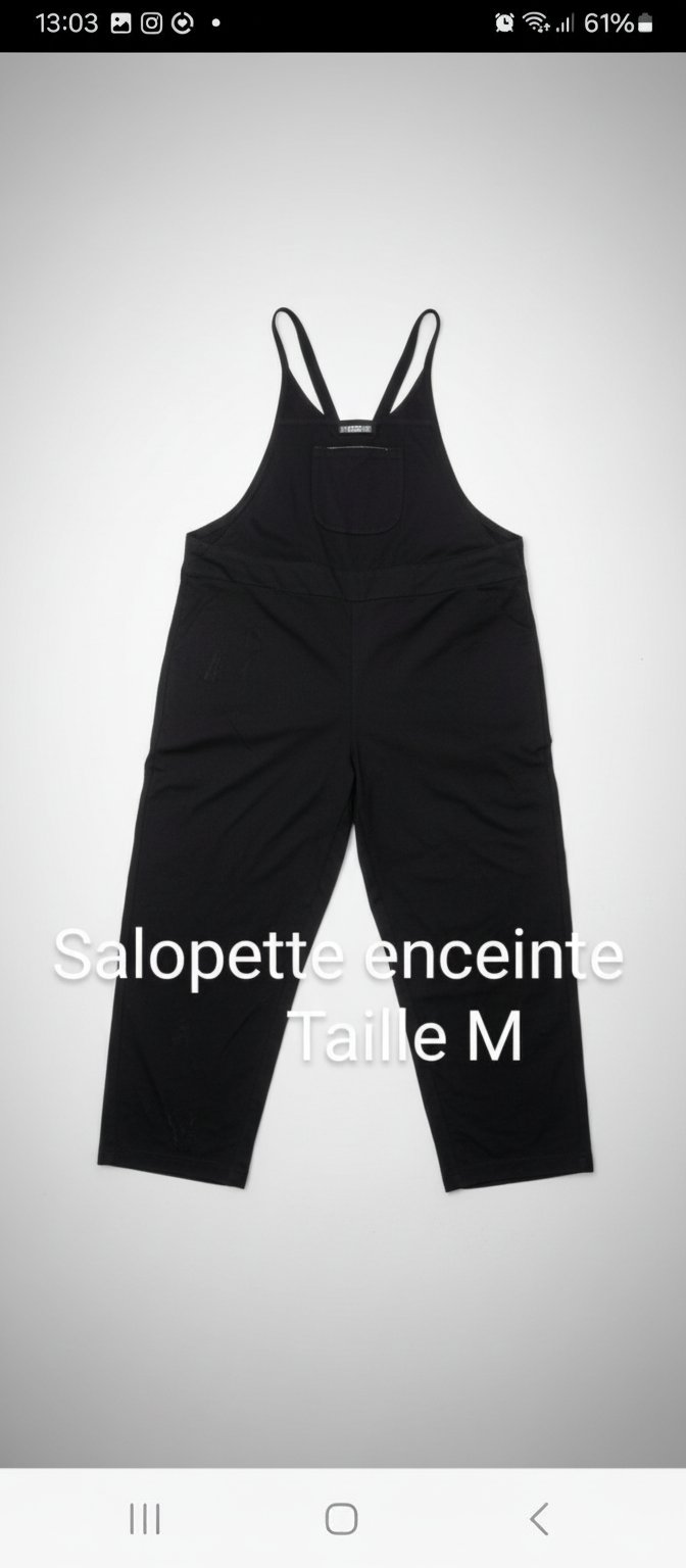 Salopette maternité 
