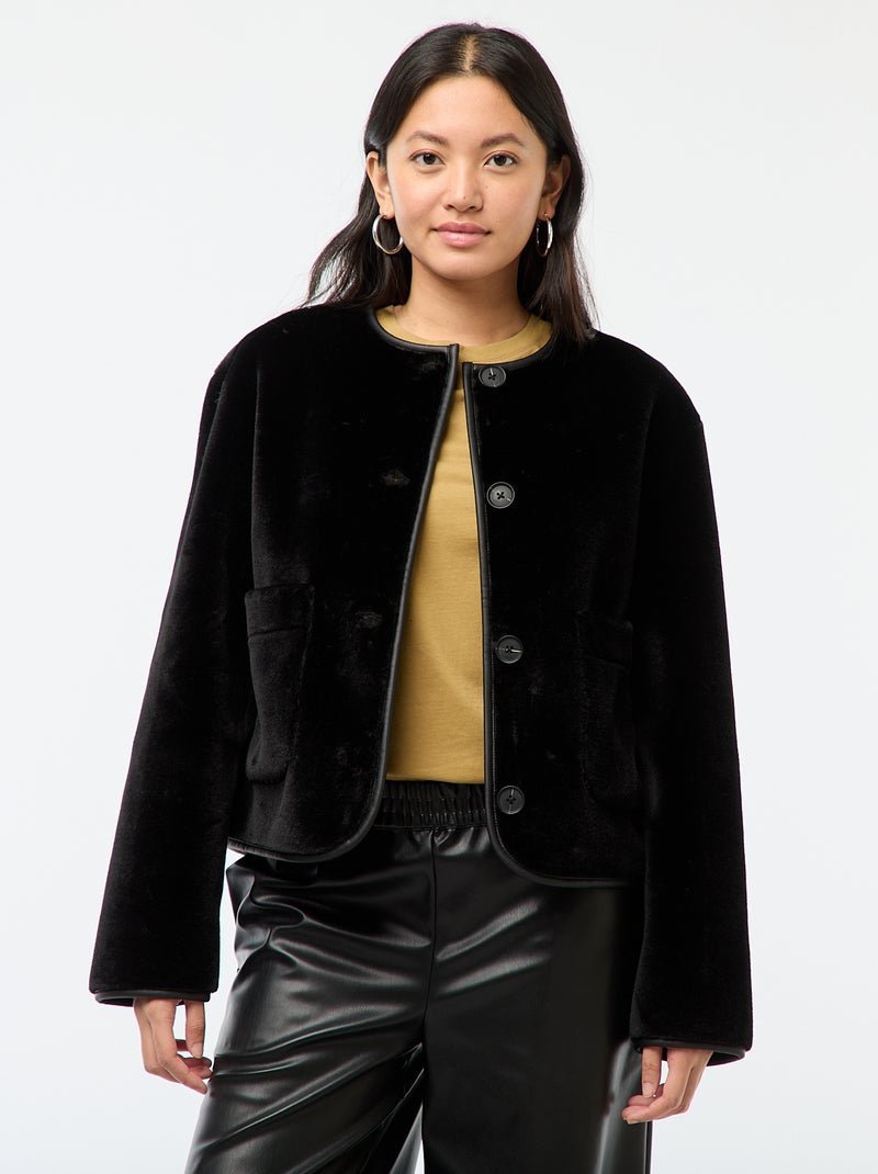 Manteau noir  