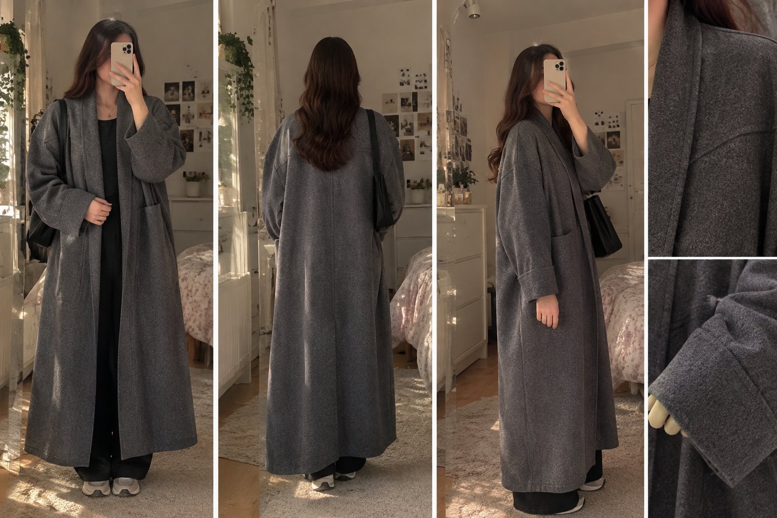 Manteau gris 