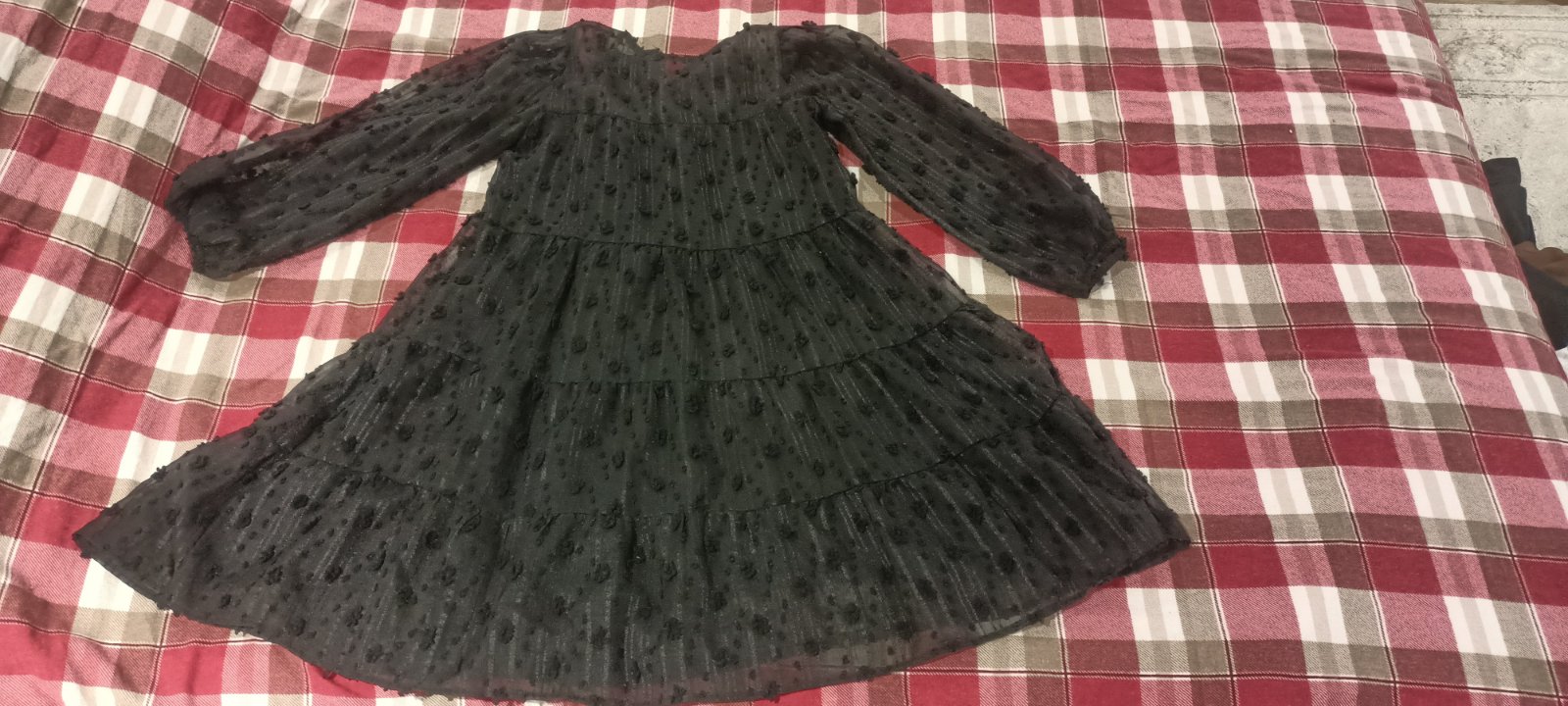 Robe noir cloche 