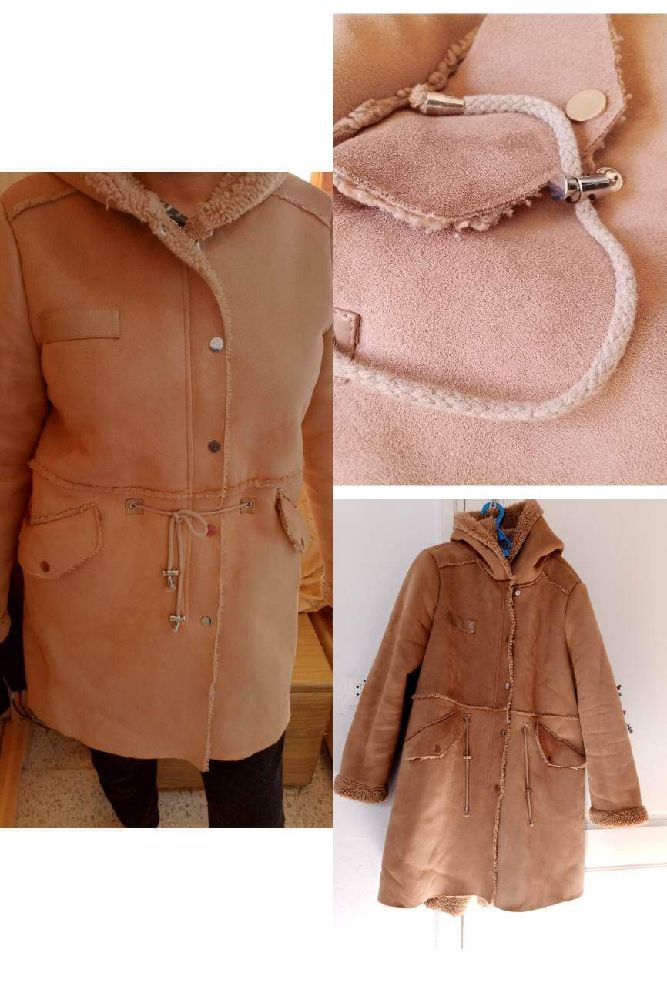 PROMO💕💕maghnefique monteau camel importee d italy tout neuf
