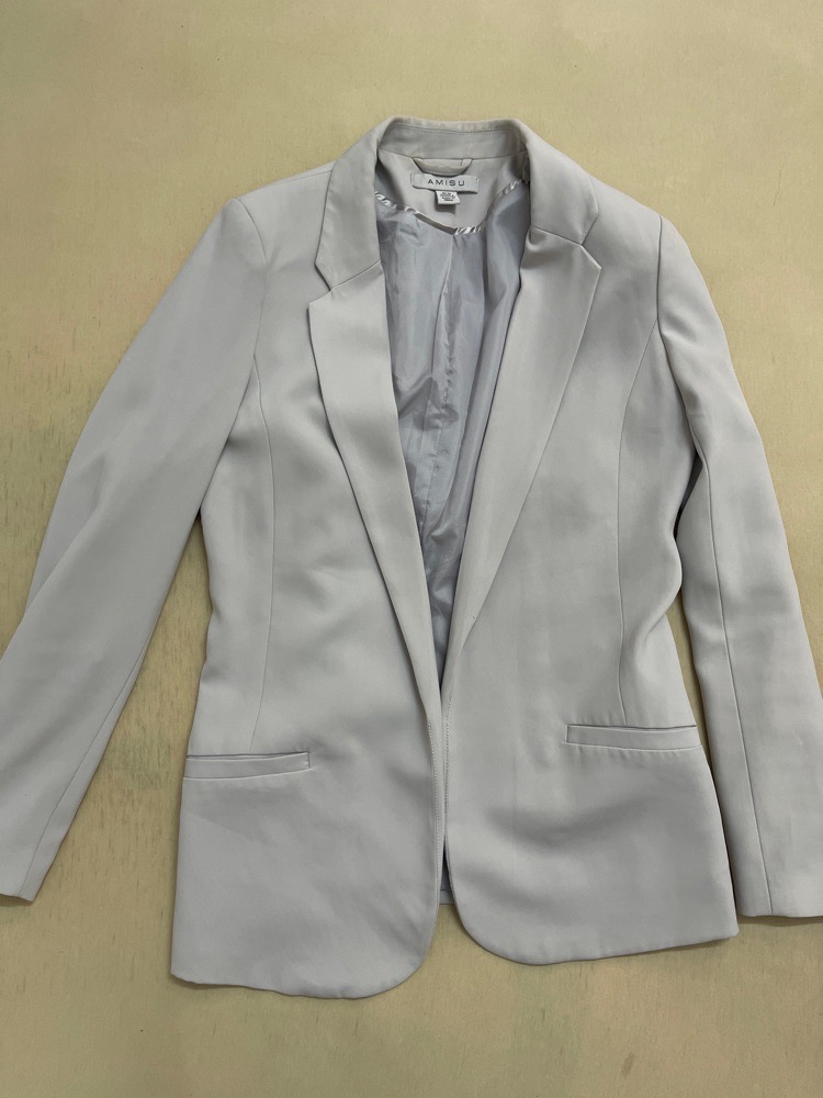 Blazer gris clair