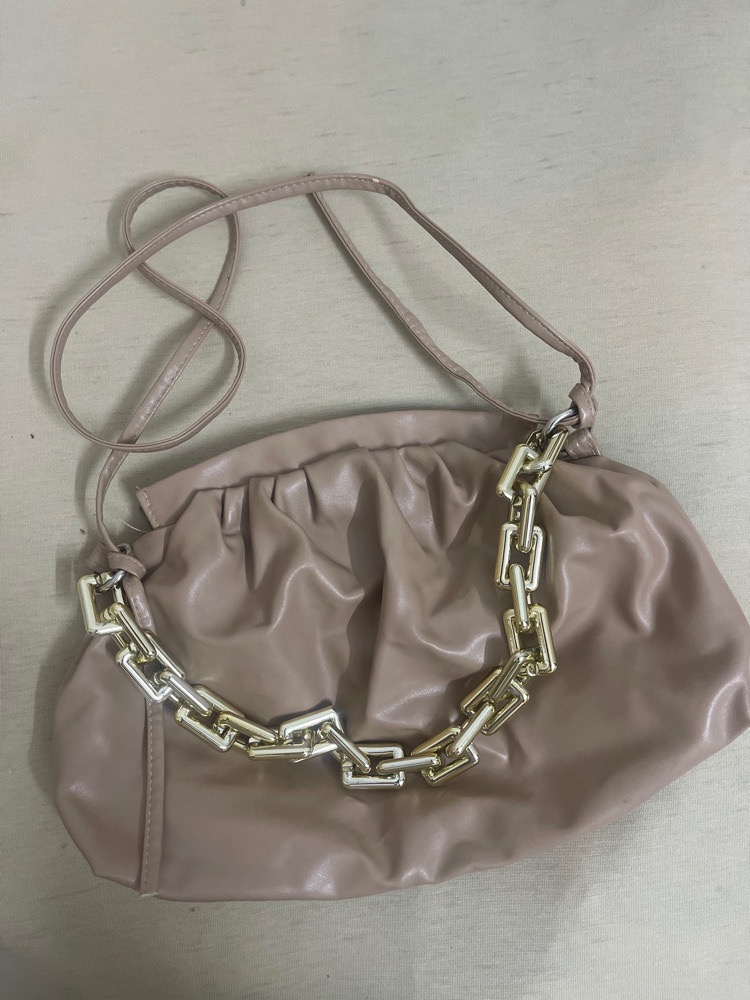 Sac nude très classe a double bondelière