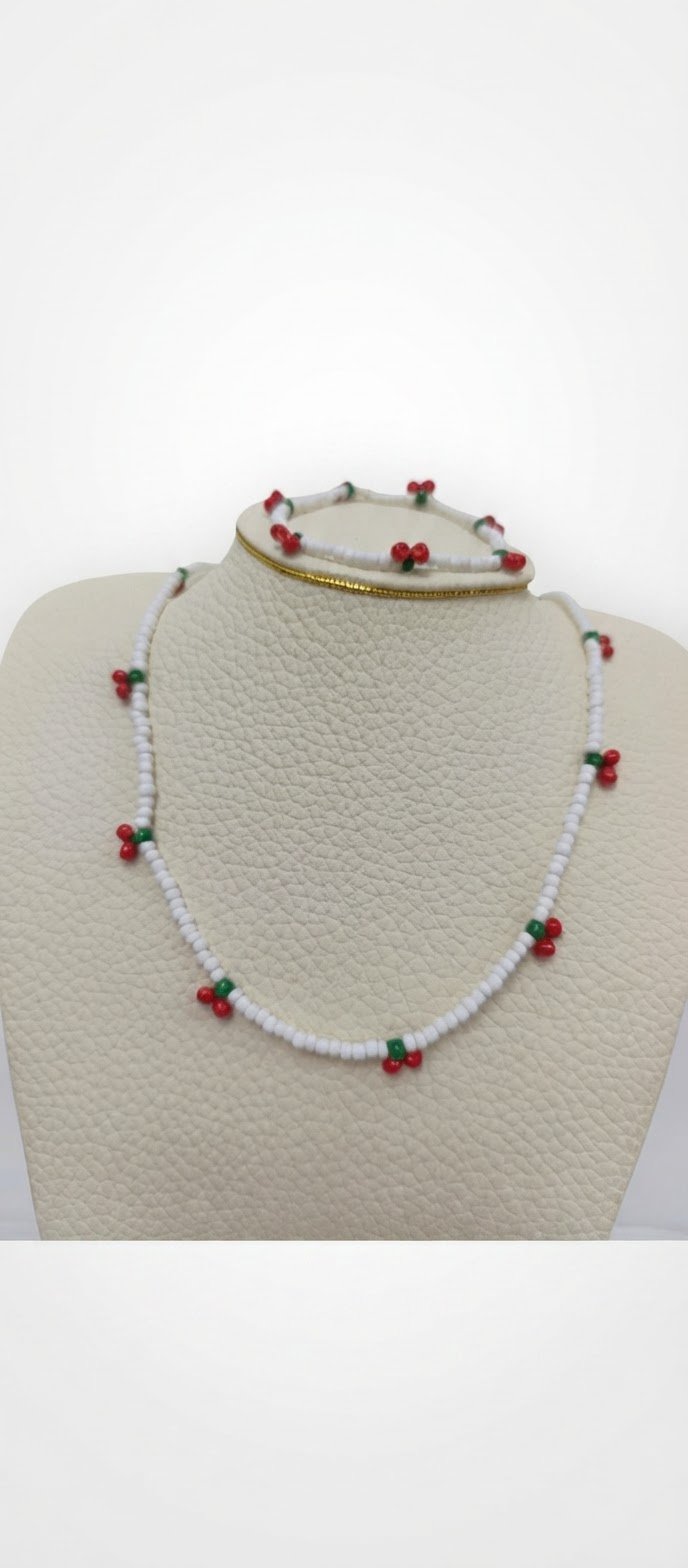 Collier et bracelet 🍒