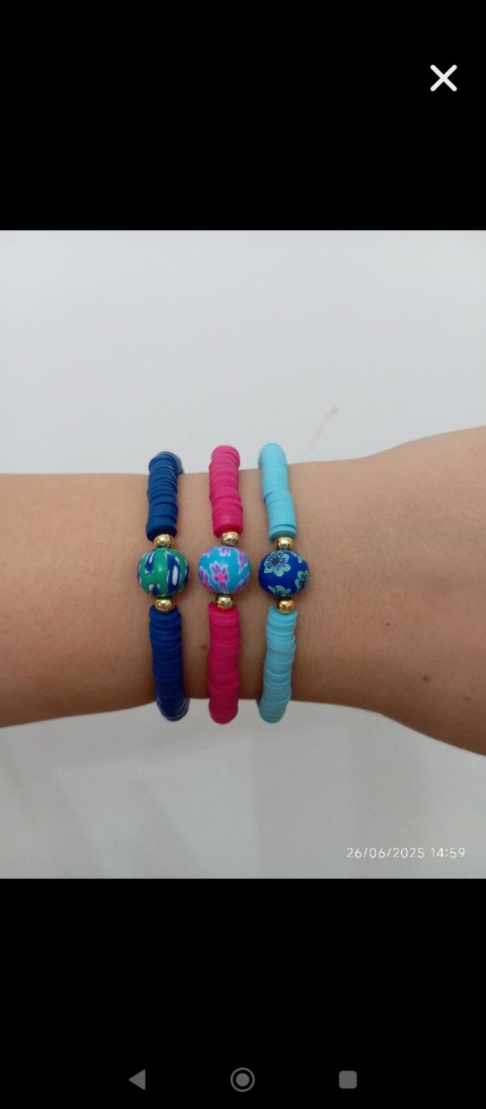 3 bracelets 