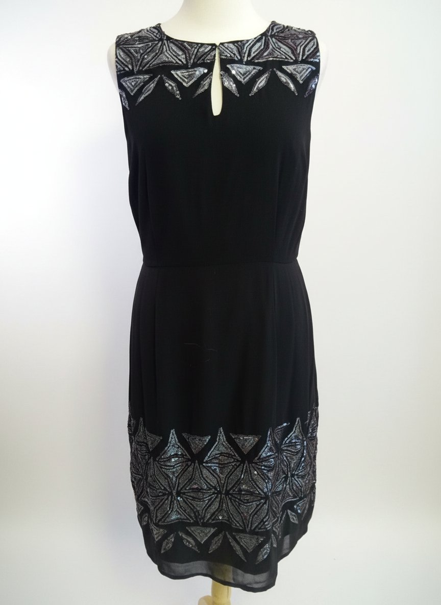 Robe de soirée noire taille 42