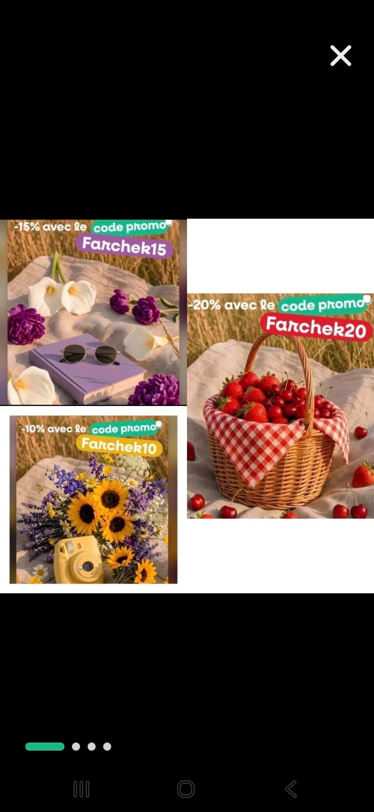 Code promo jusqu’a 31 mai