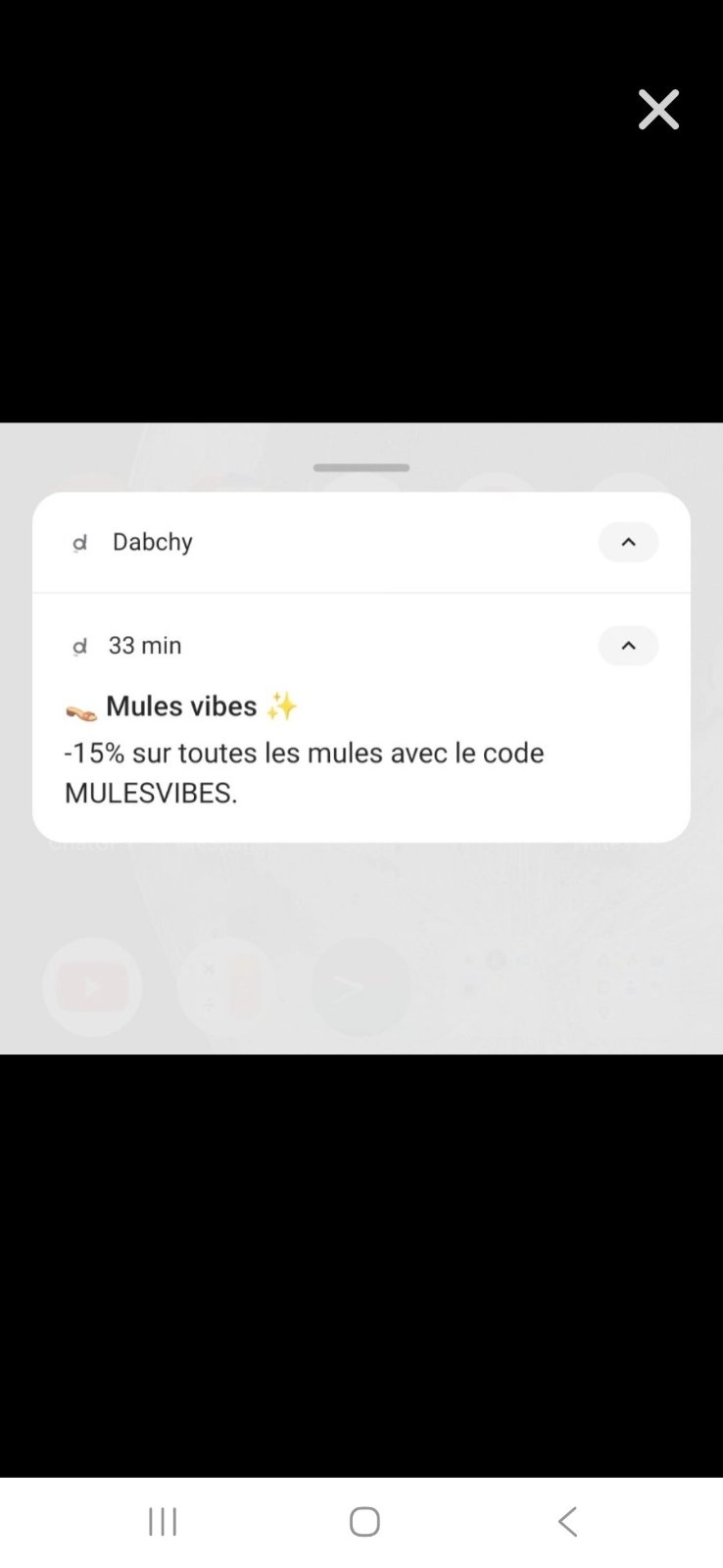 Promo dabchy -15% sur les mules