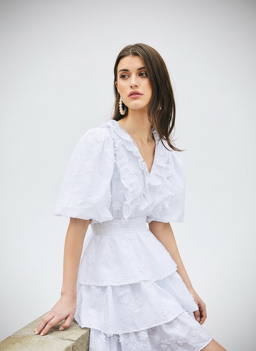 Robe brodée 