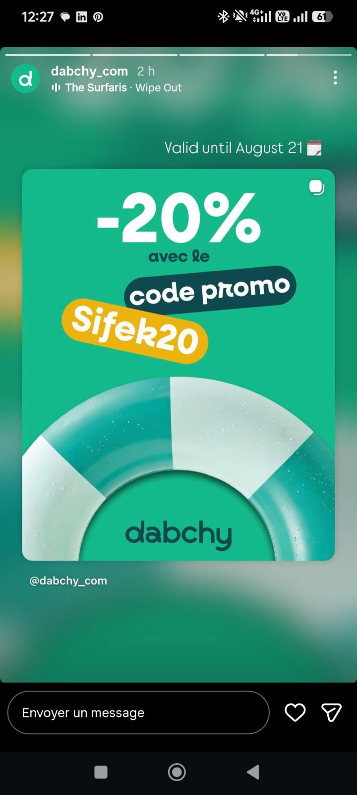Code promo 