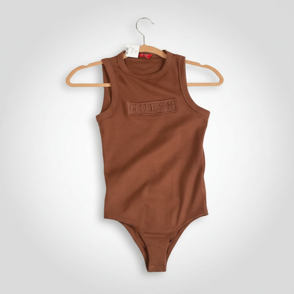 Top guess en marron 
