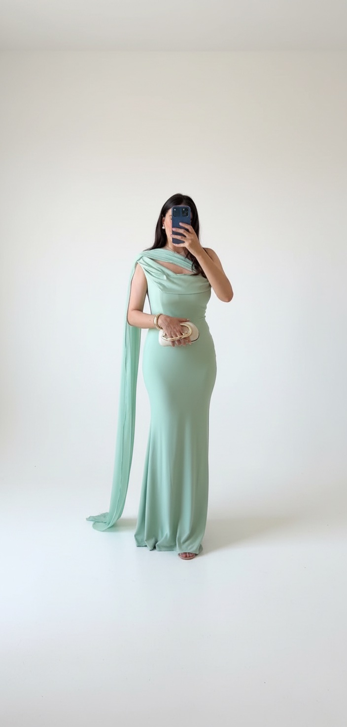 Robe verte 
