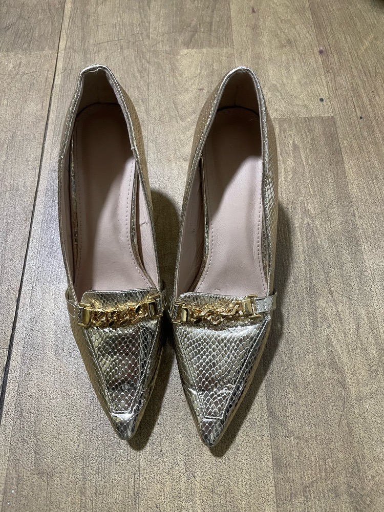 chaussure doree tallon