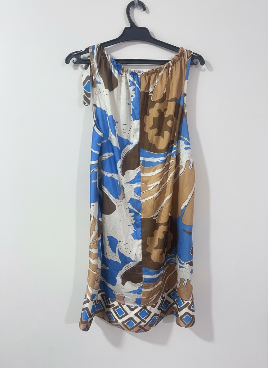 Robe molonte sayeffi satinee