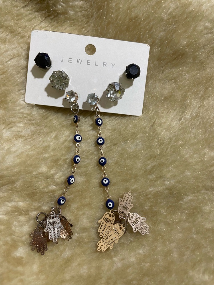 lot 3 boucles d'oreilles 