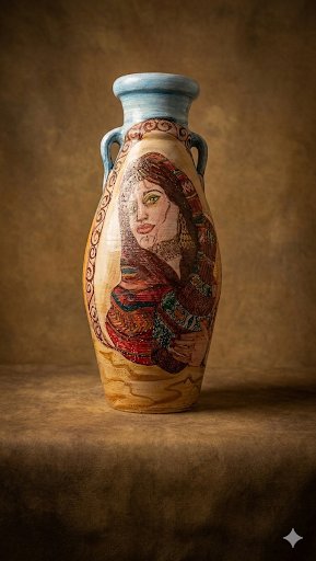 Jarre"femme tunisienne"