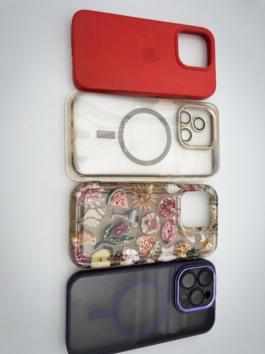 4 coques pour i phone 15 pro