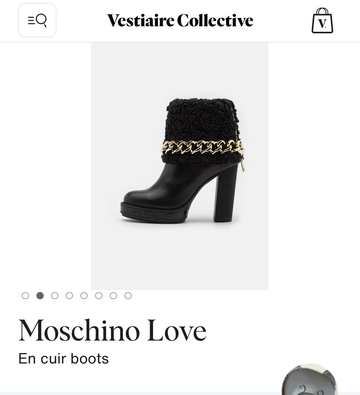 Bottines love moschino